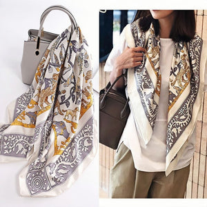 MaraSilk Pure Mulberry Silk Scarf - Square Twill MS309