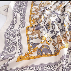 MaraSilk Pure Mulberry Silk Scarf - Square Twill MS309