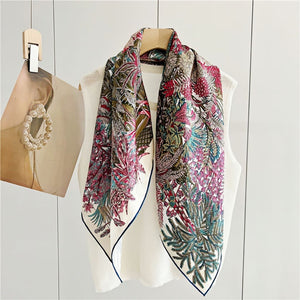 MaraSilk Pure Mulberry Silk Scarf - Square Twill MS311