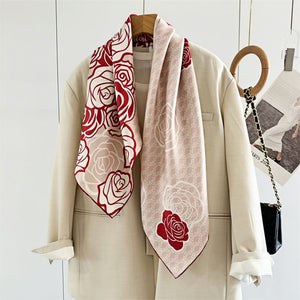 MaraSilk Pure Mulberry Silk Scarf - Square Twill MS312