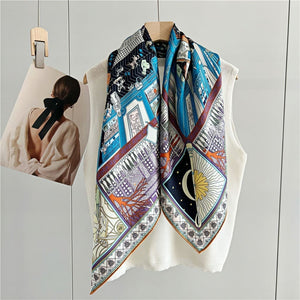 MaraSilk Pure Mulberry Silk Scarf - Square Twill MS313
