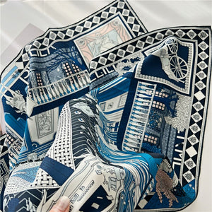 MaraSilk Pure Mulberry Silk Scarf - Square Twill MS313