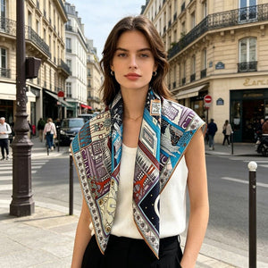 MaraSilk Pure Mulberry Silk Scarf - Square Twill MS313