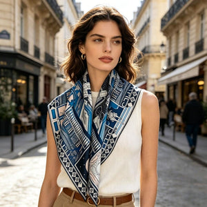 MaraSilk Pure Mulberry Silk Scarf - Square Twill MS313