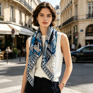 MaraSilk Pure Mulberry Silk Scarf - Square Twill MS313