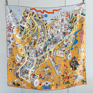 MaraSilk Pure Mulberry Silk Scarf - Square Twill MS314 34" x 34" MS31401