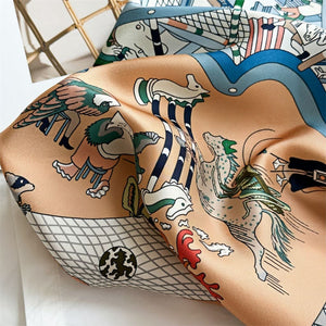 MaraSilk Pure Mulberry Silk Scarf - Square Twill MS314