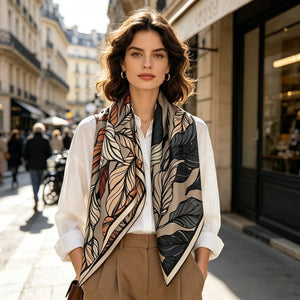 MaraSilk Pure Mulberry Silk Scarf - Square Twill MS315