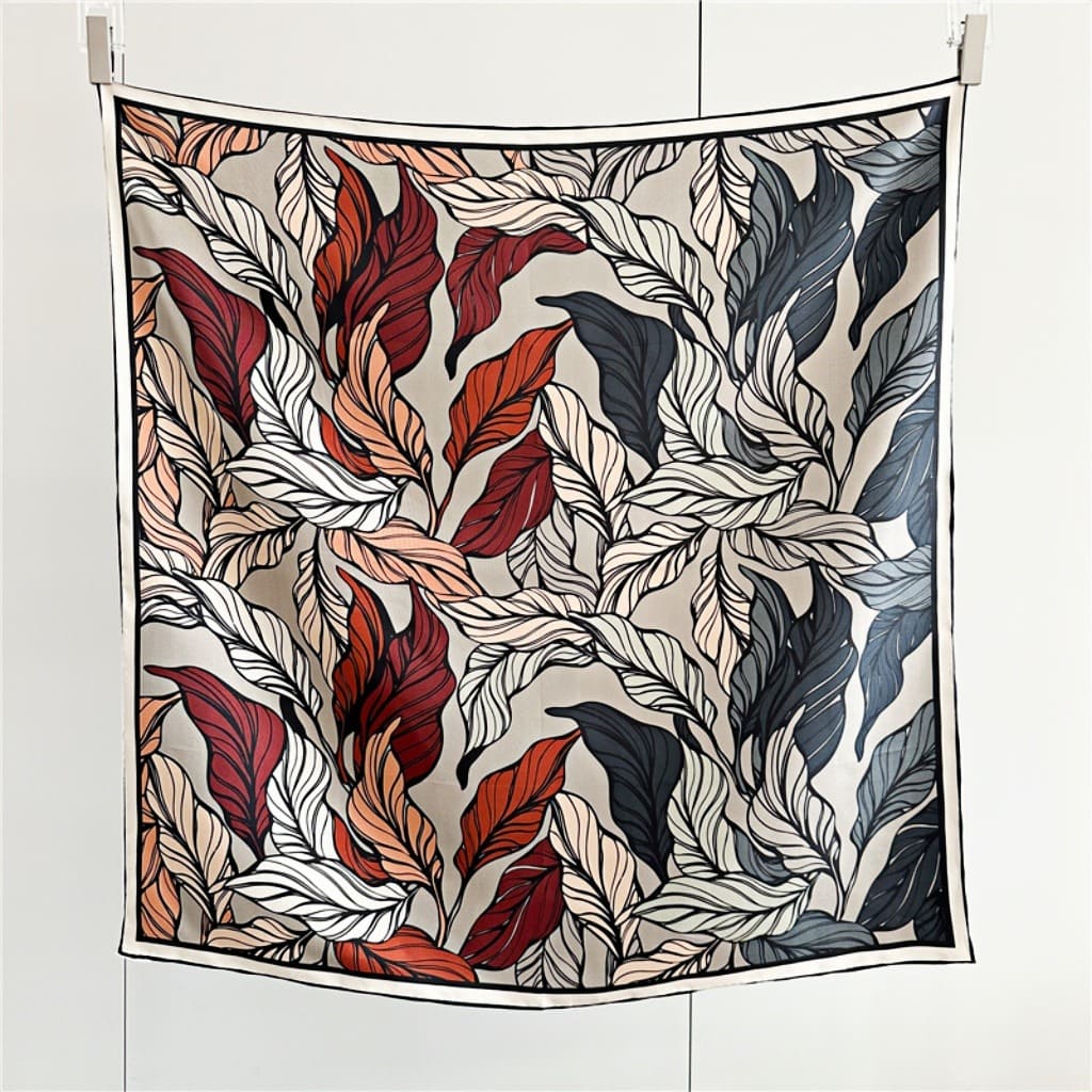 MaraSilk Pure Mulberry Silk Scarf - Square Twill MS315