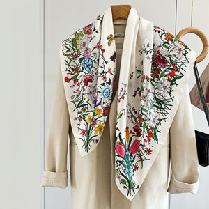 MaraSilk Pure Mulberry Silk Scarf - Square Twill MS316