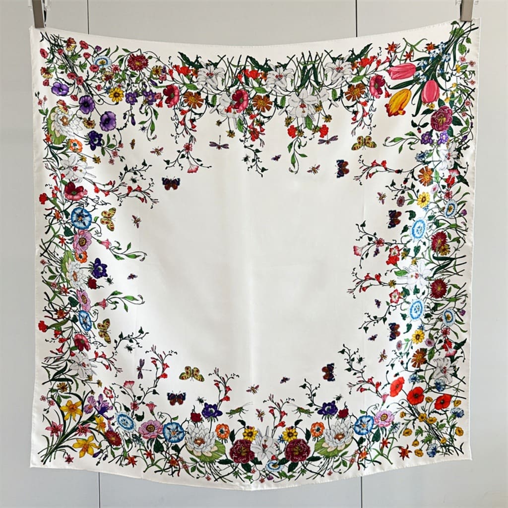 MaraSilk Pure Mulberry Silk Scarf - Square Twill MS316 34" x 34" MS31602