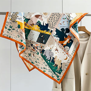 MaraSilk Pure Mulberry Silk Scarf - Square Twill MS317