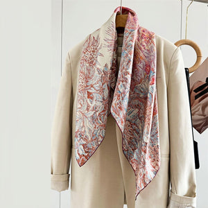 MaraSilk Pure Mulberry Silk Scarf - Square Twill MS318