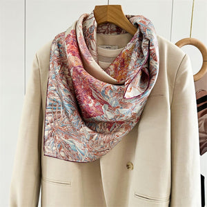 MaraSilk Pure Mulberry Silk Scarf - Square Twill MS318