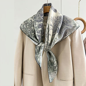 MaraSilk Pure Mulberry Silk Scarf - Square Twill MS318