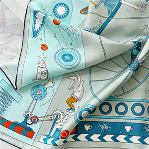 MaraSilk Pure Mulberry Silk Scarf - Square Twill MS319