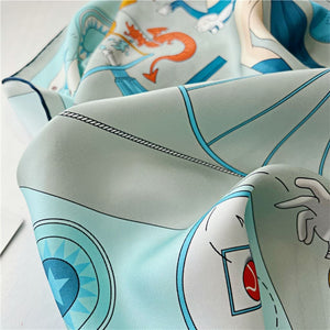 MaraSilk Pure Mulberry Silk Scarf - Square Twill MS319