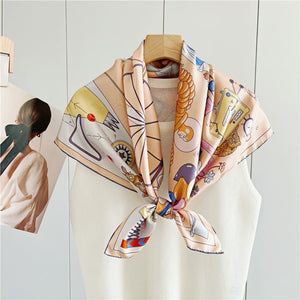 MaraSilk Pure Mulberry Silk Scarf - Square Twill MS319