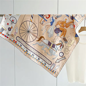 MaraSilk Pure Mulberry Silk Scarf - Square Twill MS319