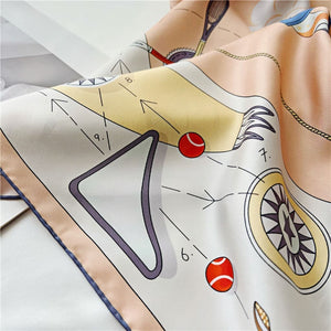 MaraSilk Pure Mulberry Silk Scarf - Square Twill MS319