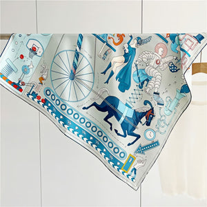 MaraSilk Pure Mulberry Silk Scarf - Square Twill MS319