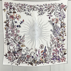 MaraSilk Pure Mulberry Silk Scarf - Square Twill MS320 34" x 34" MS32002