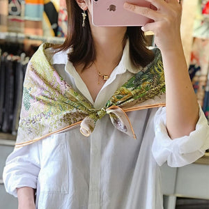 MaraSilk Pure Mulberry Silk Scarf - Square Twill MS321