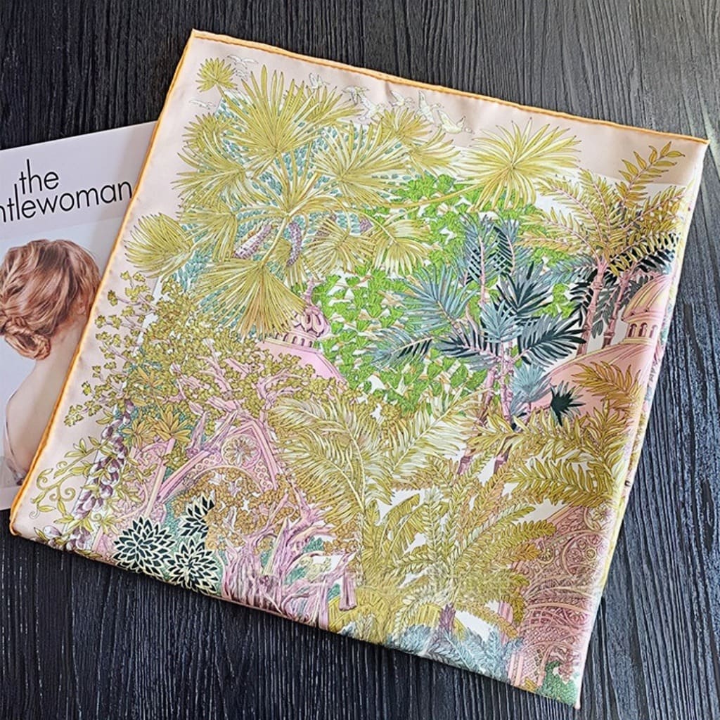 MaraSilk Pure Mulberry Silk Scarf - Square Twill MS321