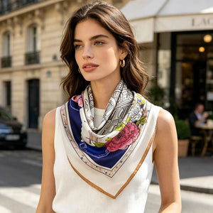 MaraSilk Pure Mulberry Silk Scarf - Square Twill MS322