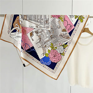 MaraSilk Pure Mulberry Silk Scarf - Square Twill MS322