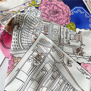 MaraSilk Pure Mulberry Silk Scarf - Square Twill MS322