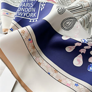 MaraSilk Pure Mulberry Silk Scarf - Square Twill MS322