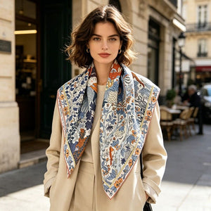 MaraSilk Pure Mulberry Silk Scarf - Square Twill MS323