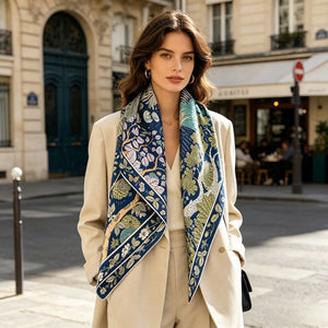 MaraSilk Pure Mulberry Silk Scarf - Square Twill MS323