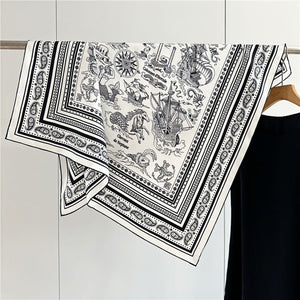 MaraSilk Pure Mulberry Silk Scarf - Square Twill MS324