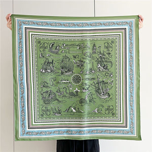 MaraSilk Pure Mulberry Silk Scarf - Square Twill MS324 34" x 34" MS32403