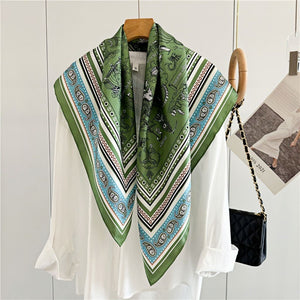 MaraSilk Pure Mulberry Silk Scarf - Square Twill MS324