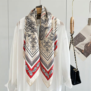 MaraSilk Pure Mulberry Silk Scarf - Square Twill MS324