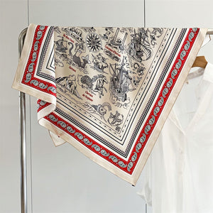 MaraSilk Pure Mulberry Silk Scarf - Square Twill MS324
