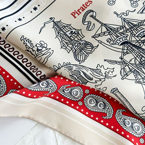 MaraSilk Pure Mulberry Silk Scarf - Square Twill MS324