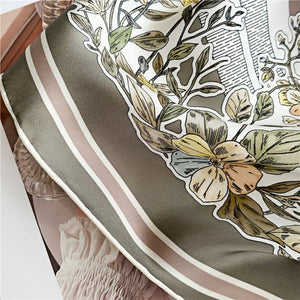 MaraSilk Pure Mulberry Silk Scarf - Square Twill MS325