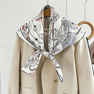 MaraSilk Pure Mulberry Silk Scarf - Square Twill MS326