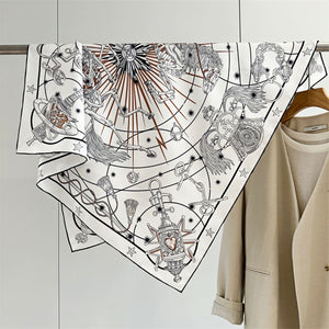 MaraSilk Pure Mulberry Silk Scarf - Square Twill MS326