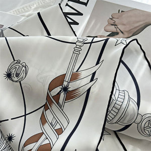 MaraSilk Pure Mulberry Silk Scarf - Square Twill MS326