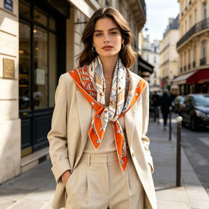 MaraSilk Pure Mulberry Silk Scarf - Square Twill MS326