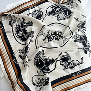 MaraSilk Pure Mulberry Silk Scarf - Square Twill MS328