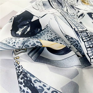 MaraSilk Pure Mulberry Silk Scarf - Square Twill MS334