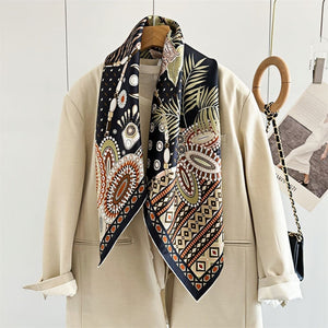 MaraSilk Pure Mulberry Silk Scarf - Square Twill MS335