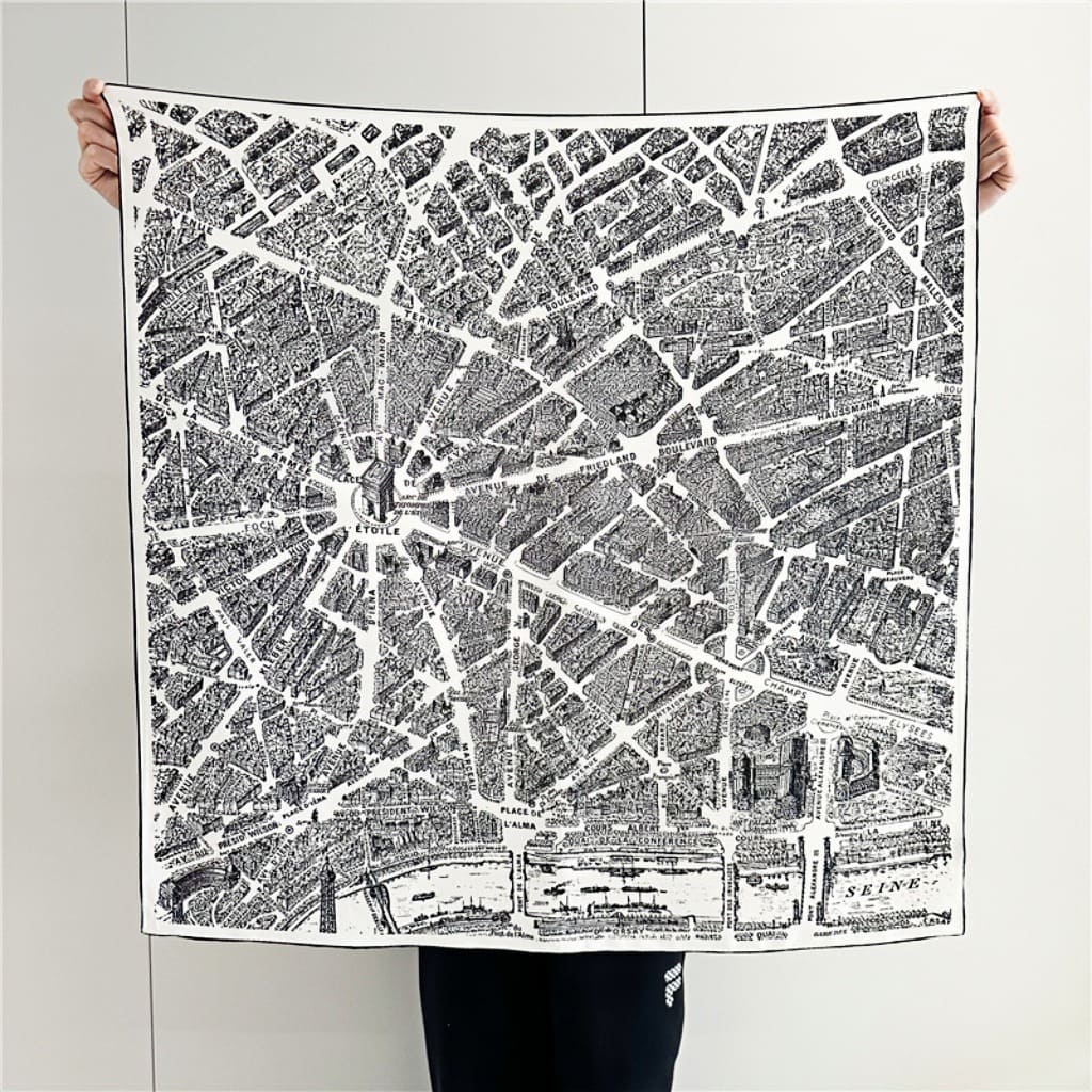 MaraSilk Pure Mulberry Silk Scarf - Square Twill MS336