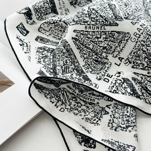 MaraSilk Pure Mulberry Silk Scarf - Square Twill MS336